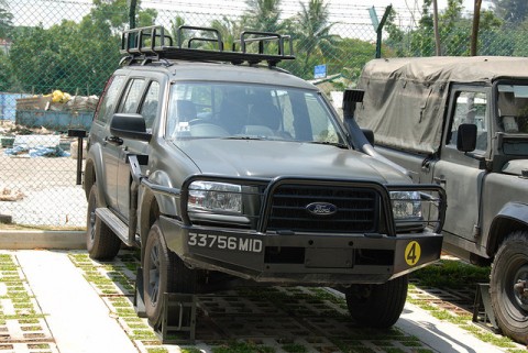 Driving an SAF vehicle, such a disaster
